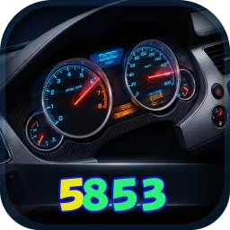 5853